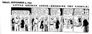 Orphan Annie Comic Strip via http://madinkbeard.com/archives/arf-the-life-and-times-of-little-orphan-annie-by-harold-gray
